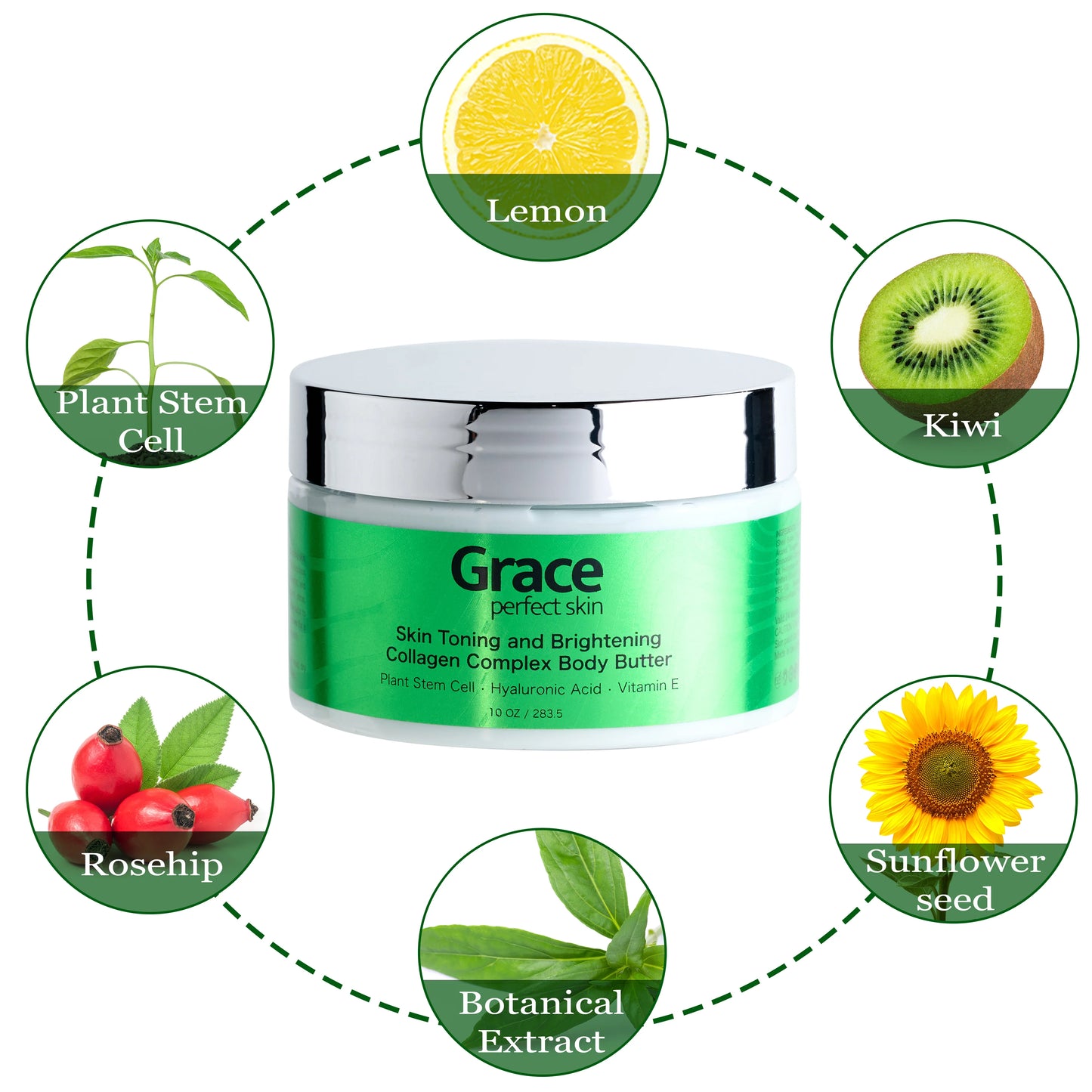 Grace Skin Toning and Brightening Collagen Complex Body Butter