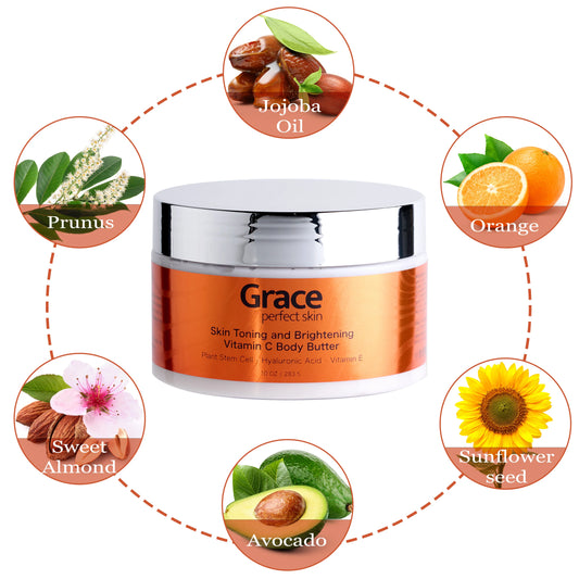 Grace Skin Toning and Brightening Vitamin C Body Butter